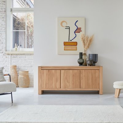 Buffet en chêne massif 160 cm EDEN TIKAMOON