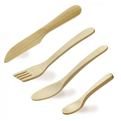 Couverts de dinette en bois ERZI