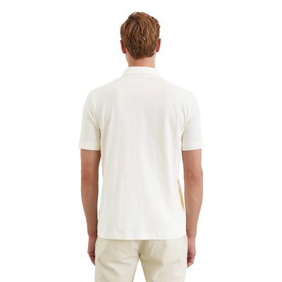 Polo en jersey slub regular en coton bio doux MARC O'POLO