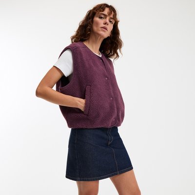 Gilet en sherpa, sans manches LA REDOUTE COLLECTIONS