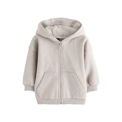 Sweat à capuche doux zippé NEXT