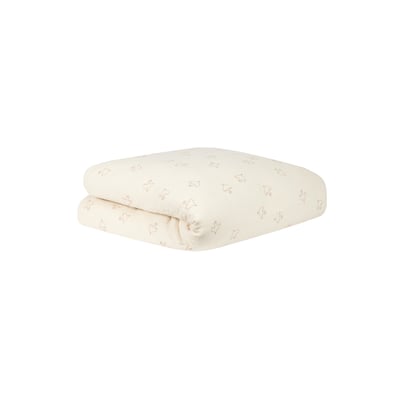 Housse de couette lit individuel en double gaze de coton lavée WABI-SABI NOBODINOZ