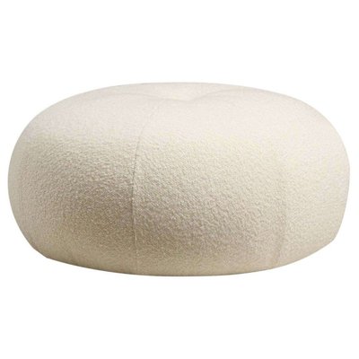 Pouf rond intérieur bouclette Tina HANAH HOME