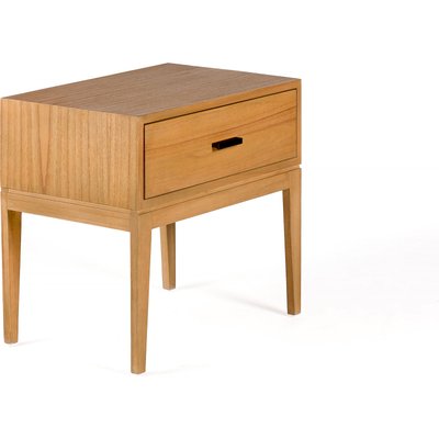 Table de chevet bois et métal, élégante RECOLLECTION