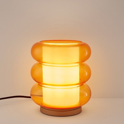 Tafellamp in amberkleurig glas, Armillo LA REDOUTE INTERIEURS