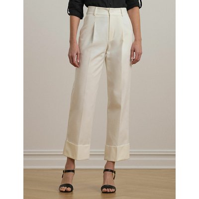 Pantalon droit 7/8 à large revers LAUREN RALPH LAUREN