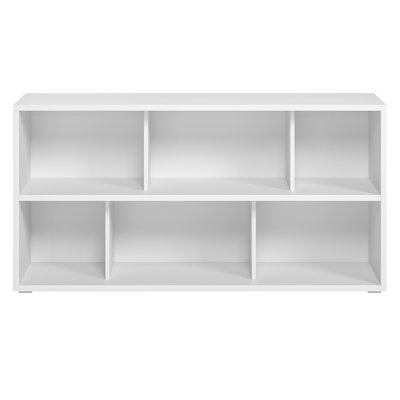 Bibliothèque basse design L140 cm EPURE MILIBOO