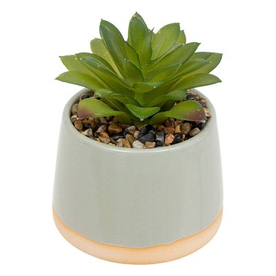 Plante artificielle, pot céramique ATMOSPHERA