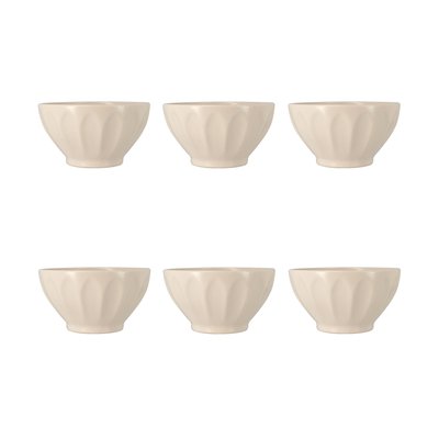 Lot de 6 bols en faïence 58cl, BISTROT NOVASTYL
