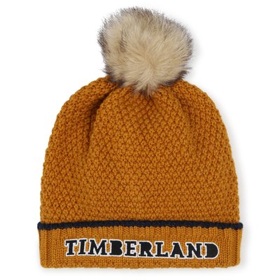 Bonnet à pompon en tricot TIMBERLAND