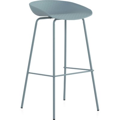 Tabouret haut  ciel design métal et polypropylène moderne RECOLLECTION