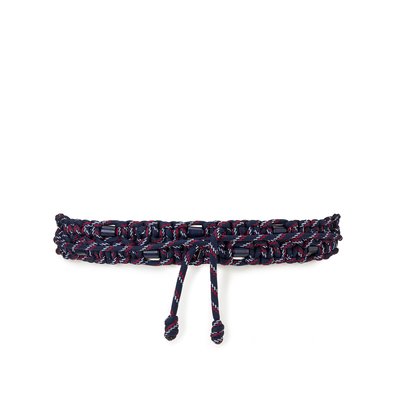 Cintura Da Donna Con Nappe Intrecciate Corda In Vita Sottile