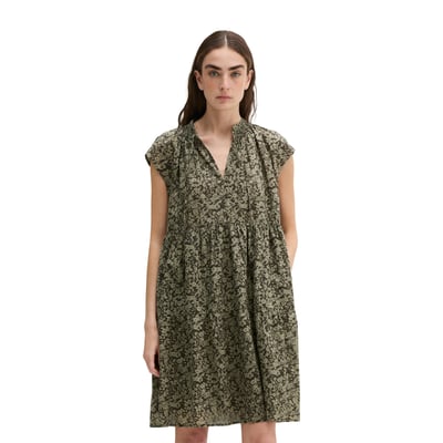 Robe à étages loose en voile de coton imprimé MARC O'POLO