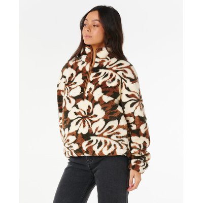 Polaire CALA NIGHTS 1/4 ZIP POLAR FLEE RIP CURL