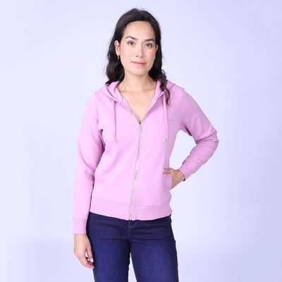 Sweat zippé à capuche Habbie MISE AU GREEN
