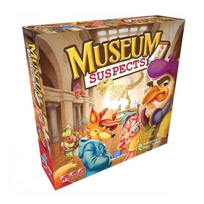 Museum Suspect jeu d enquete BLUE ORANGE