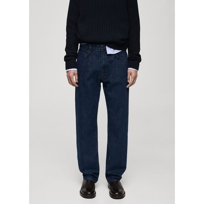 Jean Moby straight-fit délavé foncé MANGO MAN