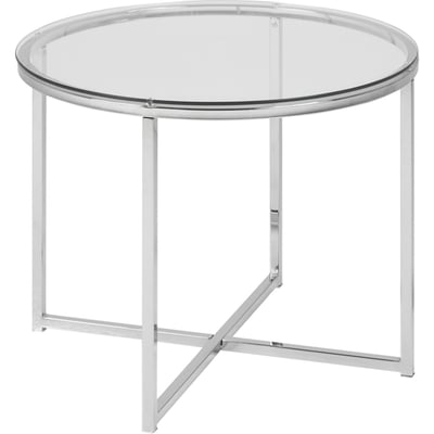 Table basse ronde en verre UDBINA RECOLLECTION