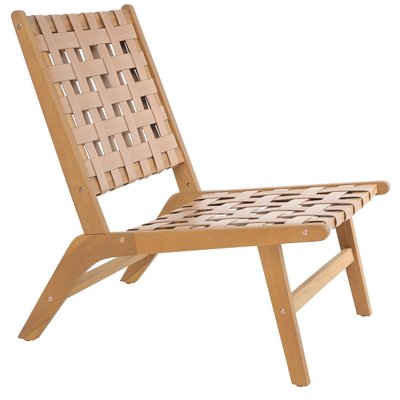 Fauteuil intérieur extérieur, acacia, AGUILARES NORDLYS