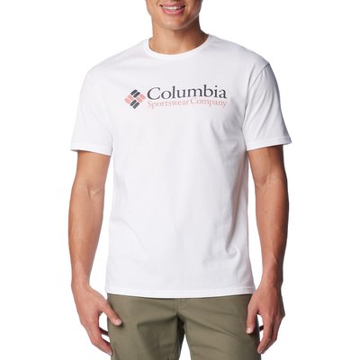 T-shirt met korte mouwen en logo op borst essentiel COLUMBIA
