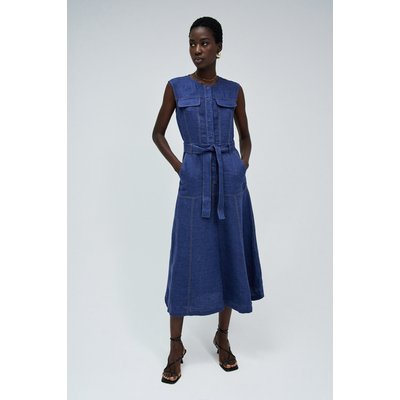 Robe en lin la redoute on sale