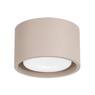 Plafonnier Aluminium Taupe Gx53 1 MODO EDEN
