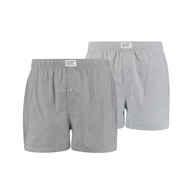 Lote de 2 boxers, em tecido puro algodão LEVI'S