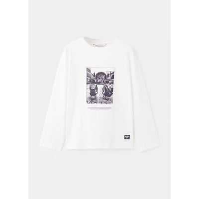 T-shirt imprimé oversize grande taille MANGO KIDS