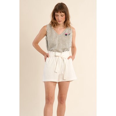 Short taille haute, ceinturé MOLLY BRACKEN