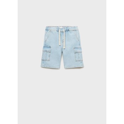 Bermuda en jean cargo MANGO KIDS