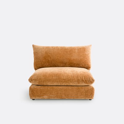 Chauffeuse modulable, velours texturé, Malo LA REDOUTE INTERIEURS