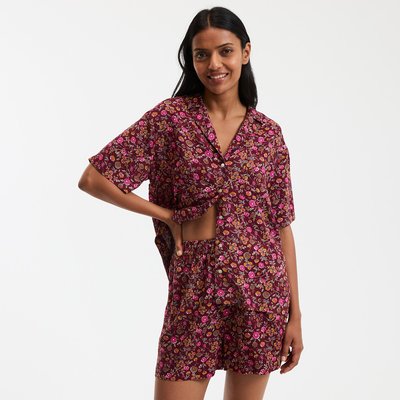 Soepele pyjashort, bloemenprint LA REDOUTE COLLECTIONS