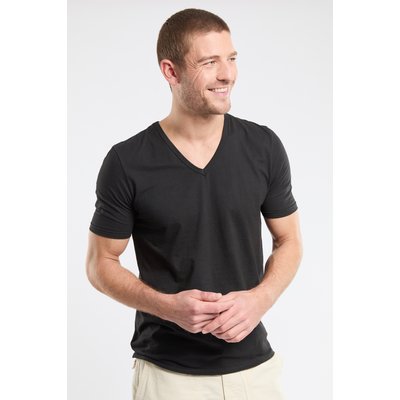 T-shirt col V en coton léger Bio ARMOR-LUX
