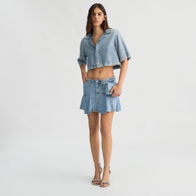 Minijupe en toile denim LIU JO