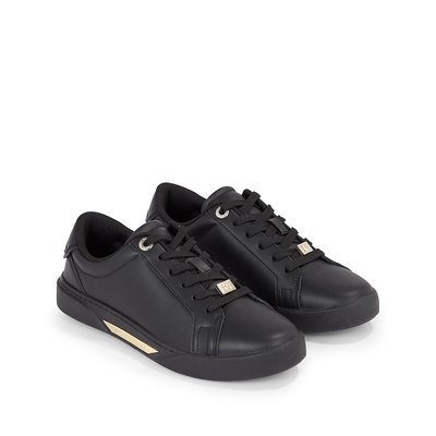 Golden Leather Trainers TOMMY HILFIGER