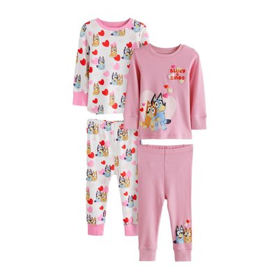 Pyjama douillet 100 % coton bluey, lot de 2 NEXT