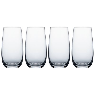 Set of 4 Kings Hiball Glasses RAVENHEAD