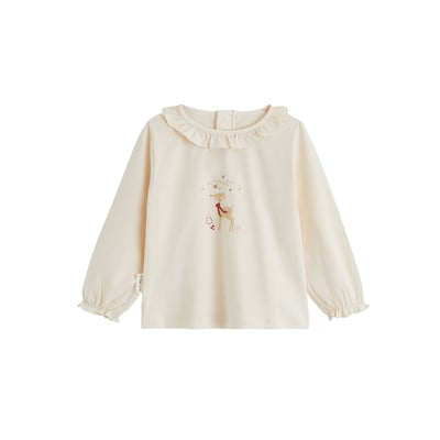 T-shirt bébé manches longues Grace PETIT BEGUIN