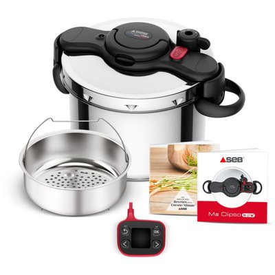 Autocuiseur Clipso Minut Now+ 9L P4904950 SEB