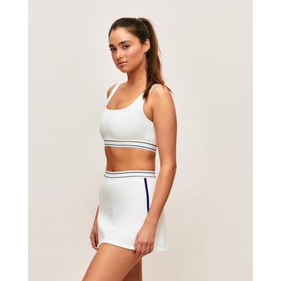Brassière de sport en microfibre chocolat WIMBLIZ UNDIZ