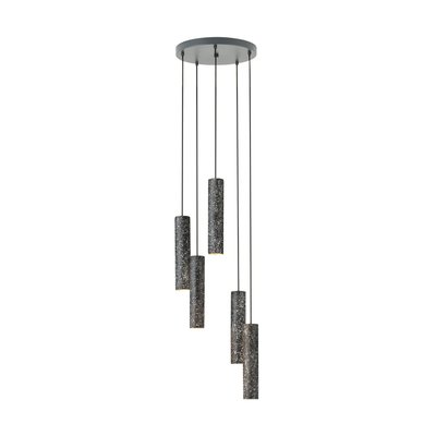 Suspension métal anthracite MENTALONA EGLO