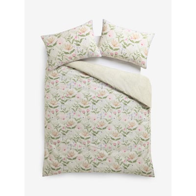 Housse de couette et taie d'oreiller à damier NEXT