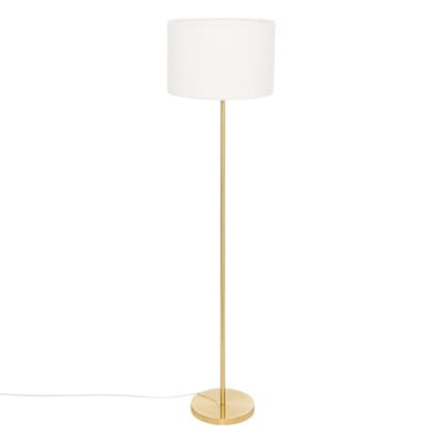 Lampadaire Doré 150 Avec Abat Jour Bouclette ATMOSPHERA