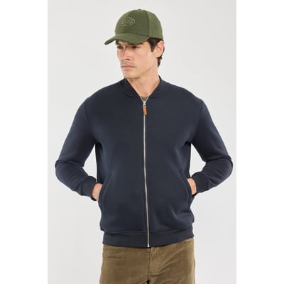 Gilet zippé col teddy GUY DE BERAC