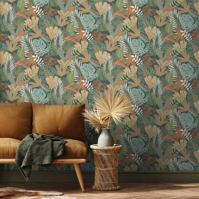 Papier peint tropical botany HEXOA