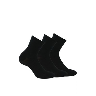 Lot de 3 paires socquettes unies KINDY