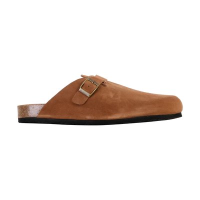 Mules Plate Cuir NATURAL WORLD