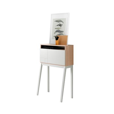 Bureau en mélamine porte rabattable, Bristol HERDASA