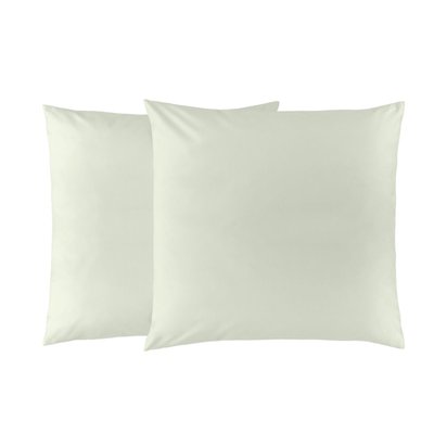 Lot de 2 taies d'oreillers en mélange 57 fils AISANCE LINANDELLE