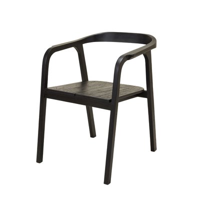 Chaise en bois de teck aux courbes organiques  ALIXA MADURA